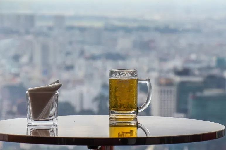 Coldest Beer Skydeck Saigon HCMC Vietnam