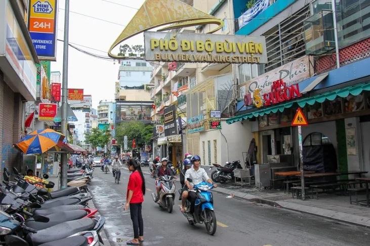 Bui Vien Street Ho Chi Minh City Vietnam