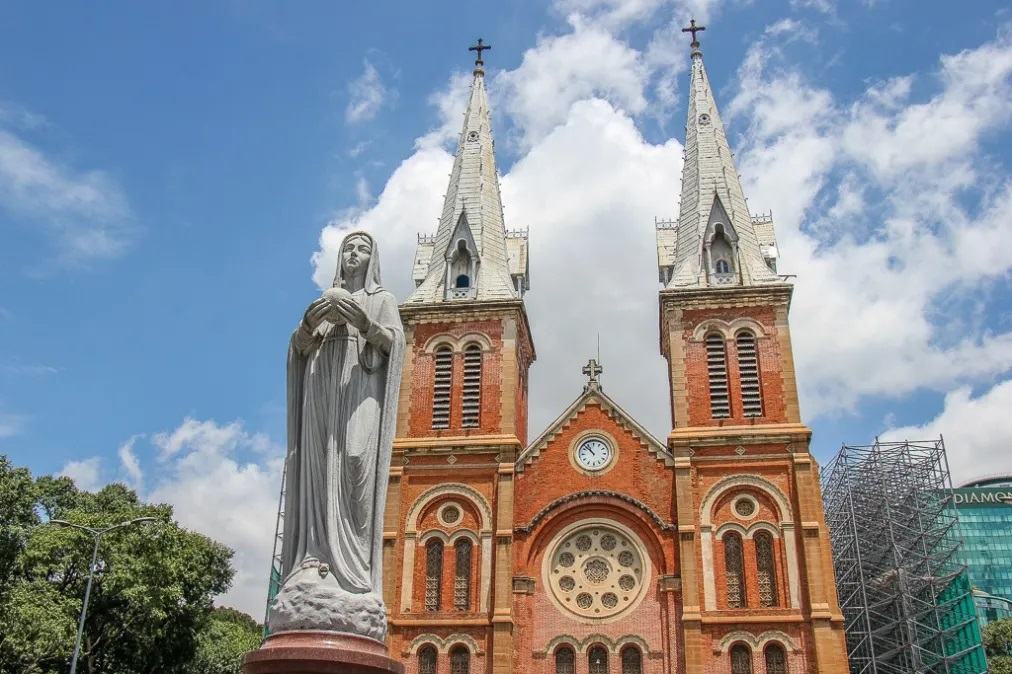 Notre Dame Saigon HCMC Vietnam