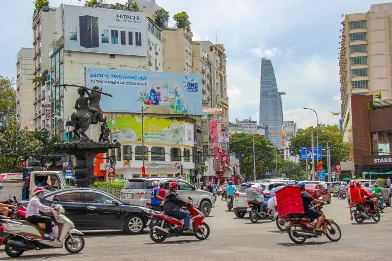 Streets of Saigon HCMC Vietnam